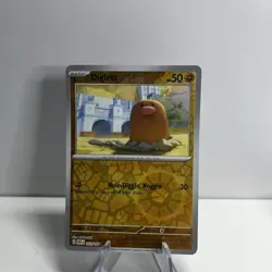 Pokemon TCG Diglett SV03: Obsidian Flames 103/197 Reverse Holo Common - Image 1
