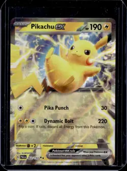 2023 Pokemon SV Paldea Evolved Pikachu ex #063/193 - Image 1