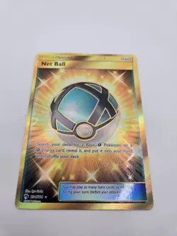 Pokemon TCG Net Ball SM Lost Thunder Secret Rare Full Art Holo 234/214 - Image 1