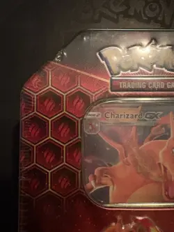 Hidden Fates Tin (Charizard GX) - Sun & Moon - Pokemon TCG - Factory Sealed New - Image 2