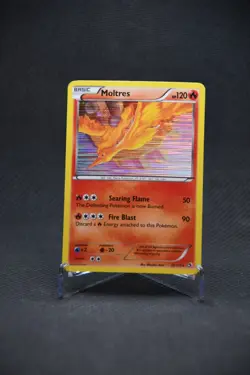 Moltres Legendary Treasures 22/113 Holo Holo Rare Pokemon Card MP - Image 1