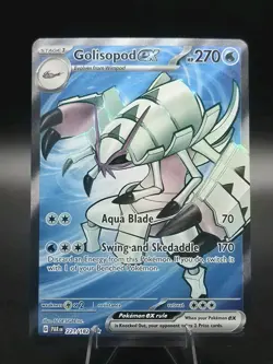 Golisopod ex 221/182 SV04: Paradox Rift Holo - Pokemon TCG - NM - Image 1