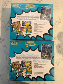 Pokemon TCG - Ascended Heroes ETB Elite Trainer Box NEW & SEALED Lot Of 2 Boxes - Image 2