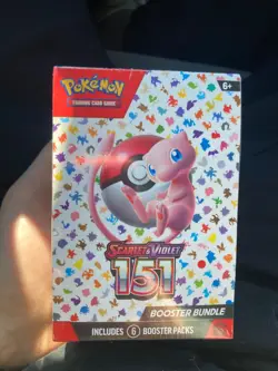 Pokemon TCG Scarlet & Violet 151 Booster Bundle Sealed New (6 packs) - Image 1