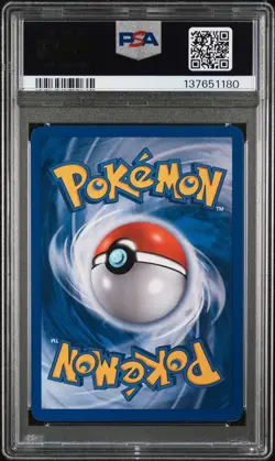 2007 POKEMON DIAMOND & PEARL MYSTERIOUS TREASURES #123 MAGMORTAR LV.X-HOLO PSA 8 - Image 2