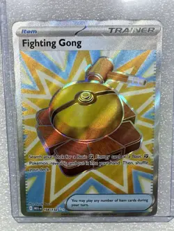 Pokemon TCG Fighting Gong Ultra Rare Card 168/132 Mega Evolution - Image 1