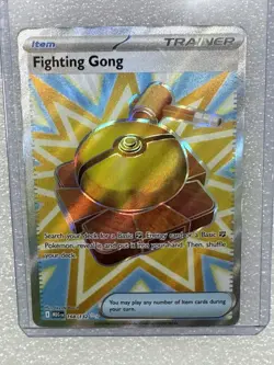 Pokemon TCG Fighting Gong Ultra Rare Card 168/132 Mega Evolution - Image 2
