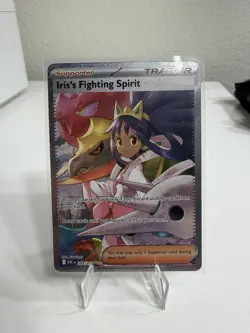 Iris's Fighting Spirit 292 / 217 SIR Pokemon Ascended Heroes NM - Image 1
