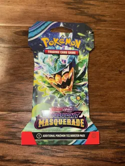 Pokemon TCG - Twilight Masquerade Sleeved Booster Pack - Unweighed - Image 1