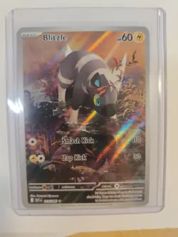 Blitzle White Flare Illustration Rare #114/86 2025 Pokemon - Image 1