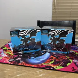 Pokemon TCG Scarlet Violet Black Bolt Elite Trainer Box ETB 2-Pack, Sealed NEW - Image 1