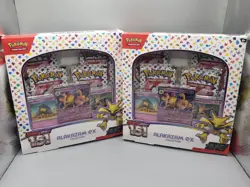 Pokemon TCG Scarlet & Violet 151 Alakazam ex Box Lot of 2-Eight Boosters - Image 1