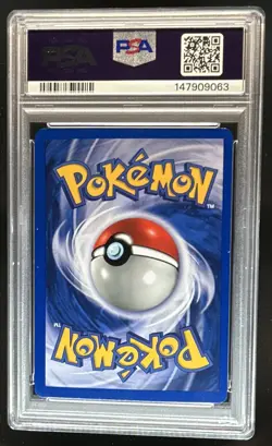 1999 Pokemon Fossil Zapdos Cosmos Thunderstorm Deck #15/62 PSA 8 - Image 2