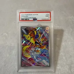 2024 POKEMON SCR EN-STELLAR CROWN ILLUSTRATION RARE #151 ZERAORA PSA 9 - Image 1