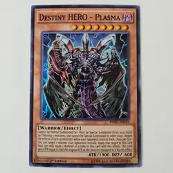 Destiny HERO - Plasma - DESO-EN012 - LP+ - Super Rare - 1st ed - Yugioh - Image 1