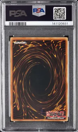2006 YU-GI-OH! ULTIMATE ED 2 #EN001 DRAGON MASTER KNIGHT PSA 7 - Image 2