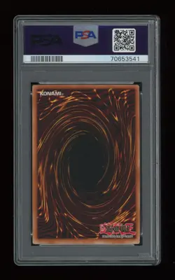 YUGIOH 1st Edition Legacy of Darkness FIBER JAR LOD-056 Ultra Rare PSA 9 MINT - Image 2