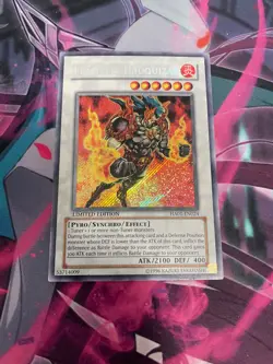 YUGIOH - FLAMVELL URUQUIZAS - SECRET RARE - HA01 - LIMITED EDITION - LP - Image 1