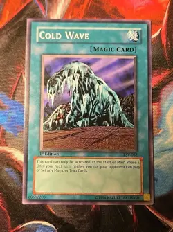Yu-Gi-Oh! Cold Wave PSV-062 Pharaoh's Servant 1st Edition - Image 1