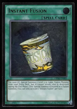 Instant Fusion (UTR) OP04-EN002 Ultimate Rare Yu-Gi-Oh - Image 1