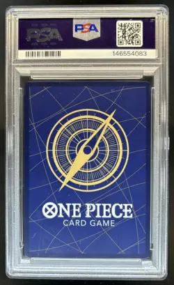 2024 One Piece 1st Anniversary English Monkey D Luffy #ST10-006 PSA 9 - Image 2