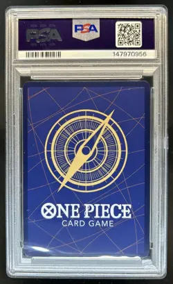 2025 One Piece Carrying On His Will Portgas D Ace Wanted Alt Art #OP13-119 PSA 9 - Image 2