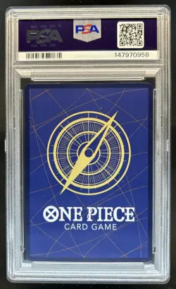 2025 One Piece The Best V2 Monkey D Luffy Special Alt Art #EB02-061 PSA 9 - Image 2