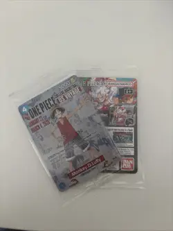 Bandai Namco One Piece US Voyage Foil Promo Lot 2x Monkey D. Luffy English - Image 2