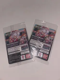 Bandai Namco One Piece US Voyage Foil Promo Lot 2x Monkey D. Luffy English - Image 5