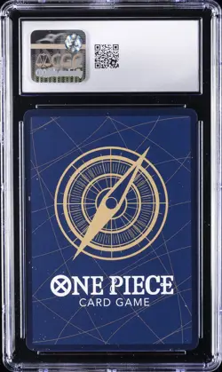 2024 ONE PIECE JPN PROMO SAIKYO JUMP #P-075 MONKEY D LUFFY CGC 8 - Image 2