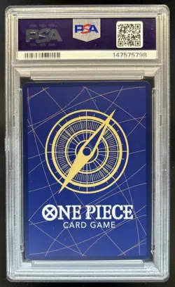 2024 One Piece Convention Exclusive Monkey D Luffy Foil #P-043 PSA 10 - Image 2