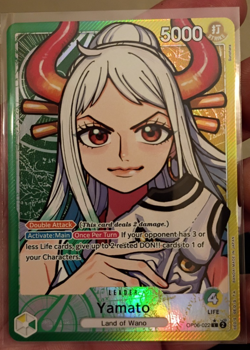 One Piece Yamato Alternate Art Leader OP06-022 Wings of the Captain Foil - Image 1