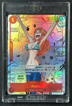 NAMI 2022 ONE PIECE ROMANCE DAWN #OP01-016 ALTERNATE ART - Image 1