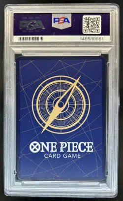 2025 One Piece Bandai Card Games Fest Monkey D Luffy #OP07-073 PSA 10 - Image 2