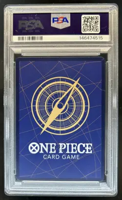 2024 One Piece Two Legends Monkey.D.Luffy Treasure Rare #OP07-109 PSA 10 - Image 2
