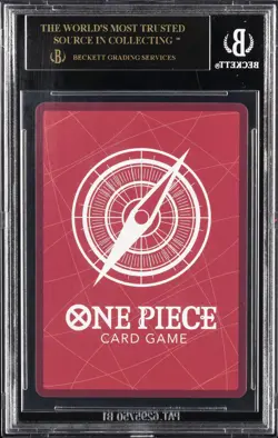 2025 ONE PIECE PROMO ENGLISH VERSION 2ND ANNIV. SET SHANKS BGS 10 BLACK LABEL - Image 2