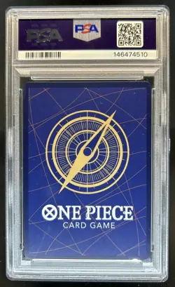 2025 One Piece Carrying On Will Monkey D. Luffy Treasure Rare #OP11-058 PSA 9 - Image 2