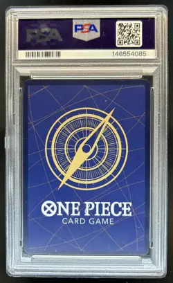 2024 One Piece Two Legends Monkey.D.Luffy Treasure Rare #OP07-109 PSA 9 - Image 2