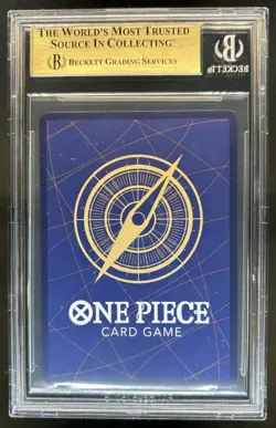 2025 One Piece Carrying On Will Monkey D Luffy Manga Alt Art #OP13-118 BGS 9.5 - Image 2