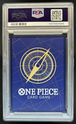 2025 One Piece Royal Blood Trafalgar Law Manga Alt Art #OP10-119 PSA 10 - Image 2