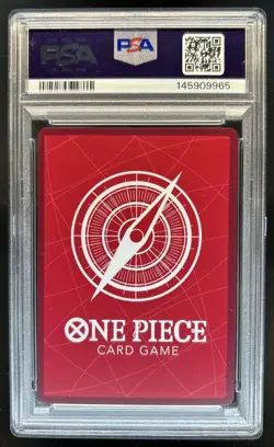 2025 One Piece The Best V2 Monkey D Luffy Alt Art #EB02-010 PSA 10 - Image 2