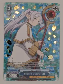 Weiss Schwarz Frieren Dozing Off Foil S108 PE02S PR Shop Tournament Champion NM - Image 3