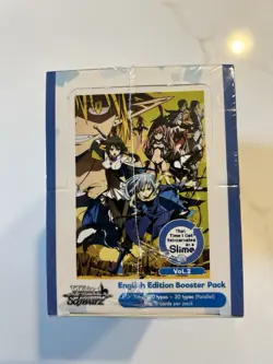 Weiss Schwarz: That Time I Got Reincarnated as a Slime Vol 2 Booster Box! Sealed 8885009406259 - Image 5