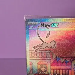 Mew ex 053 Sv: Scarlet & Violet Promo Cards Holo SEALED - Image 2