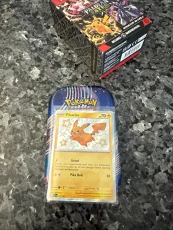 Pokemon Pikachu TCG Holo Shiny Rare Card Paldean Fates 131/091 - Image 3