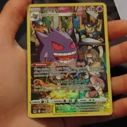 Pokemon Gengar Ultra Rare Full Art Holo Card Lost Origin TG06/TG30 120 HP - Image 2