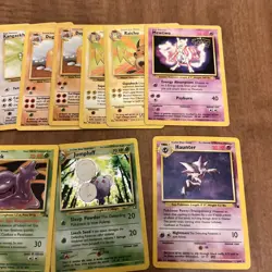 Pokemon Bulk Wotc 150+ Card Vintage Lot All 1st Edition Rare Holo Or Shadowless - Image 3