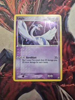 Lugia 29/115 EX Unseen Forces Holo Rare HP 2005 Pokemon TCG Card - Image 1