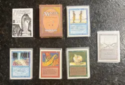 Magic: The Gathering Revised Edition Starter Deck | Open Box W/60Cards! - Image 1