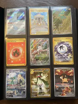 Huge Pokemon Card Binder Collection Lot 500+ Cards - Modern Hits, Bulk, Slab - Image 1